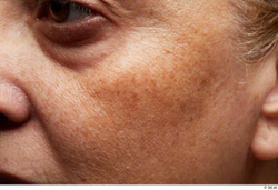 Eye Face Cheek Skin Woman Chubby Wrinkles Studio photo references